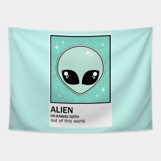 Kawaii Alien Tapestry