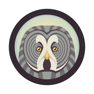 Great Gray Owl Logo T-Shirt