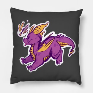 Spyro and Sparks Pillow