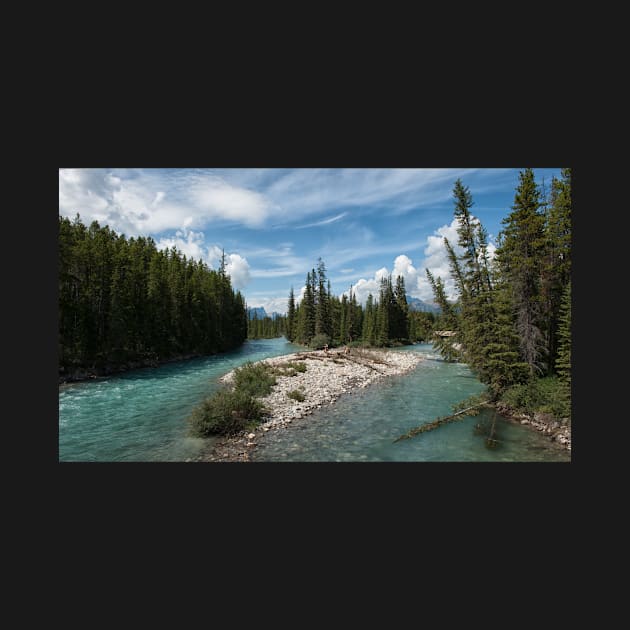 Taking a Bath in the Bow River by krepsher