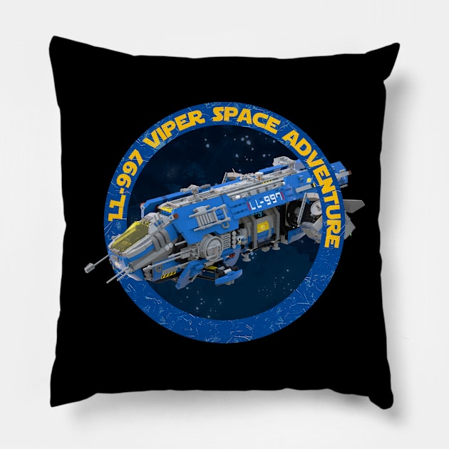 LL 997 Viper Classic Space Adventure Pillow by mamahkian