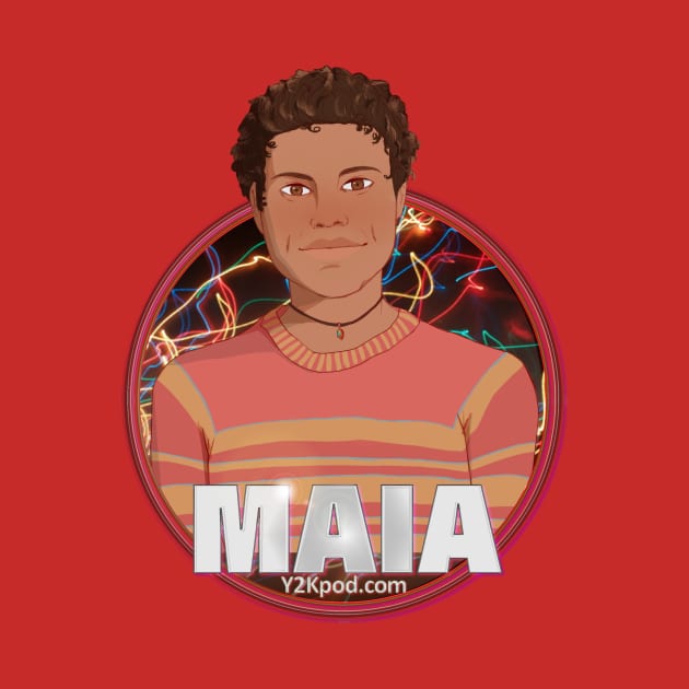 Y2K Audio Drama Podcast Character Design - Maia by y2kpod