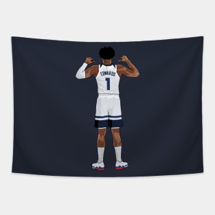 Anthony Edwards Vector Back Tapestry