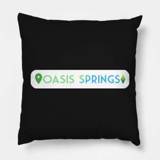 Oasis Springs Location- The Sims 4 Pillow