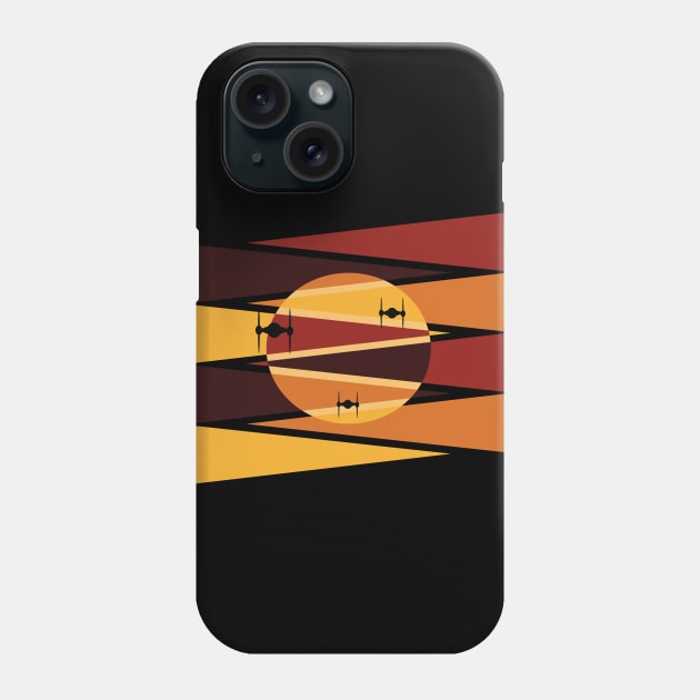 Sunset Fighters Phone Case by YellowMadCat