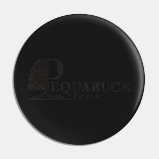 Pequabuck Golf Club Sticker Pin