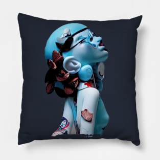 Tokyo android queen Pillow