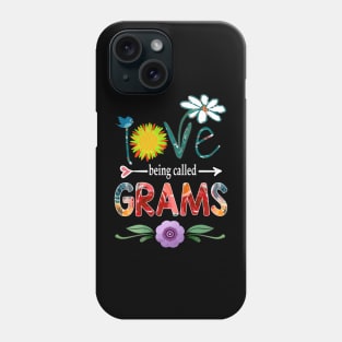 grams i love being called grams Phone Case