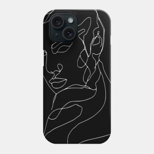 Look minimal art Phone Case