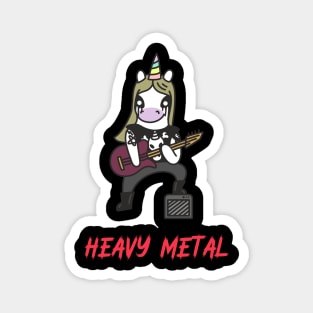 Heavy Metal - Unicorn Series Magnet