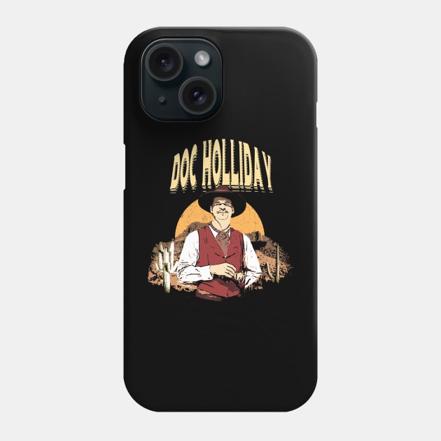 doc holliday Phone Case by jerrysanji