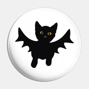 Bat Cat Pin