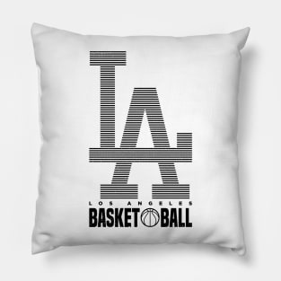 LA Basketball 5 Pillow