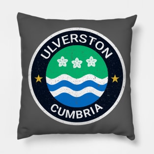 Ulverston - Cumbria Flag Pillow