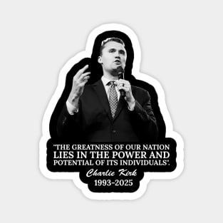 charlie-kirk Magnet