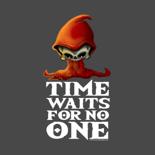 Time Waits For No One Grim Reaper T-Shirt