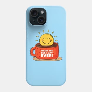 Sun and coffee Phone Case