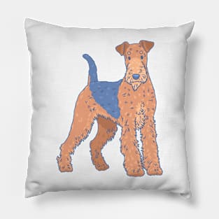 Airedale Terrier Pillow