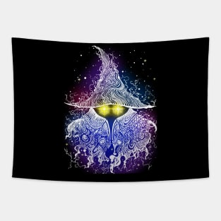 black mage glow Tapestry