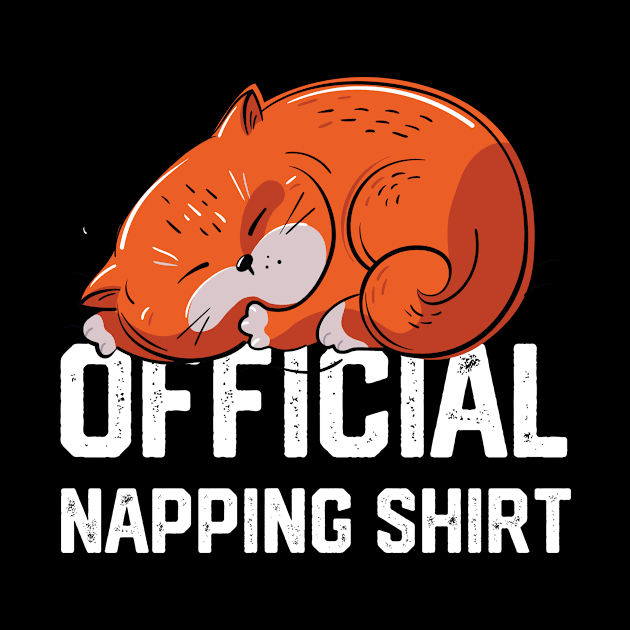 official napping shirt by spantshirt