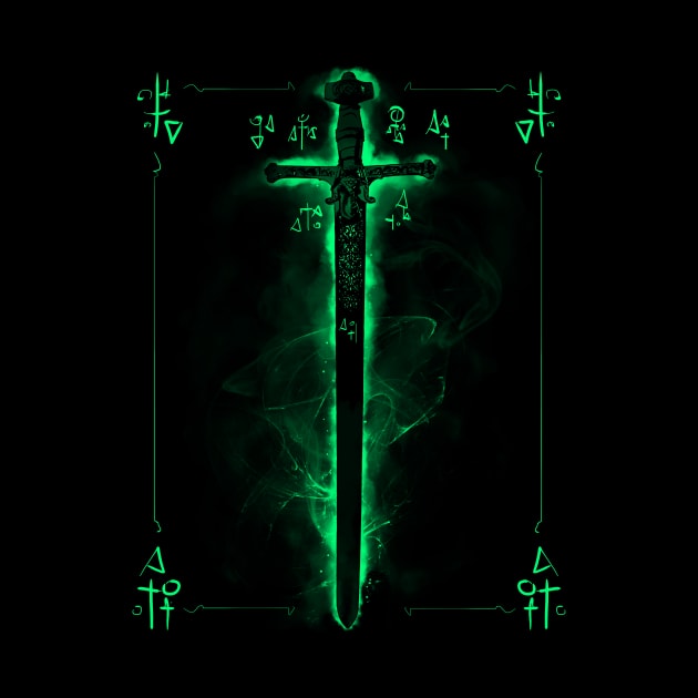 Ancient Celtic Sword - Irish Magic by Area31Studios