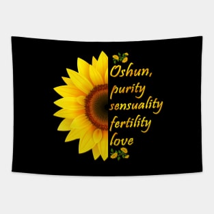 Oshun Orishas Goddess Oxum Ifa Yoruba Religion Tapestry