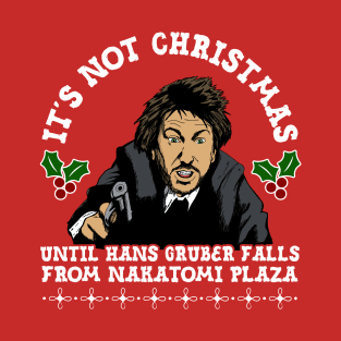 Hans Gruber Christmas T-Shirt