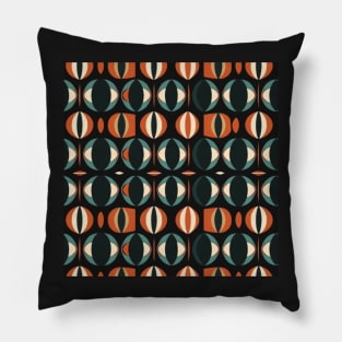 Retro Midcentury Modern Pattern Pillow