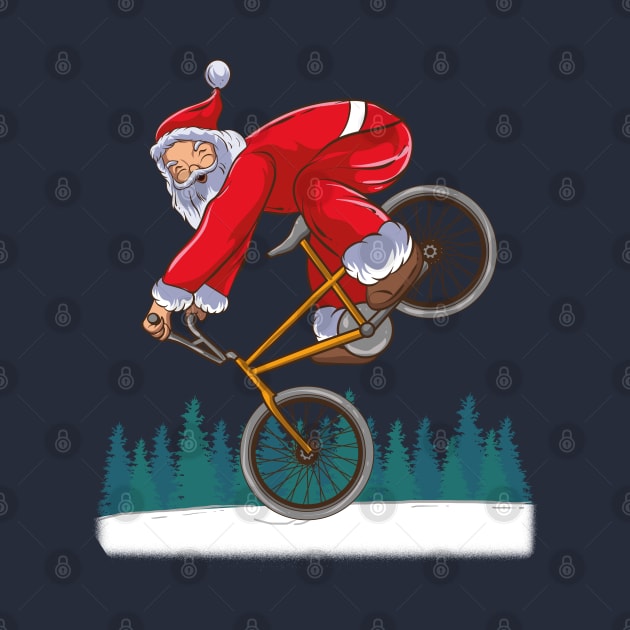 BMX Endo Santa Claus Freestyle Merry Christmas Bike Tricks by E