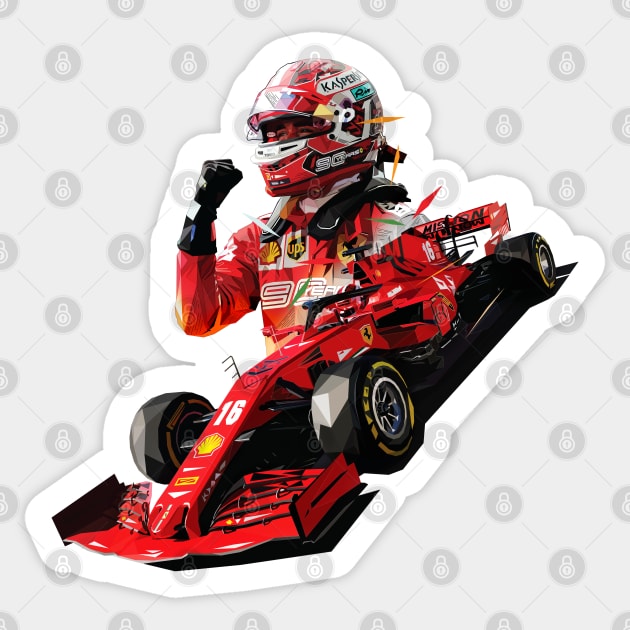 Charles Leclerc - 2022 Custom Sticker for Sale by Pop Designs