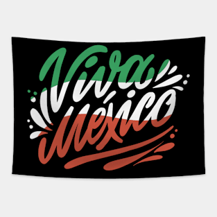 Viva Mexico, Cinco De Mayo Mexican Fiesta Tapestry