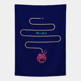 Hot Ramen Noodles Tapestry