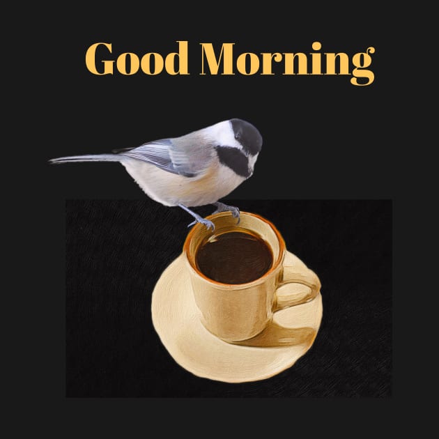 Good Morning Bird by KathyG'sArt