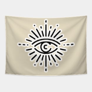 All seeing eye Tapestry