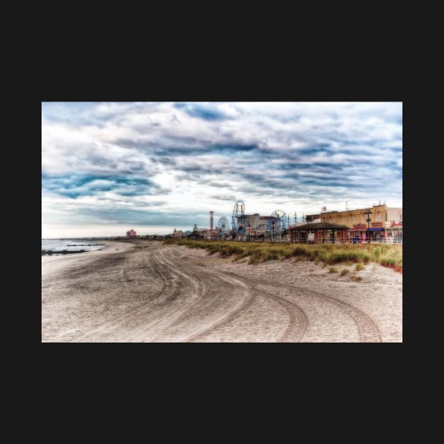 Ocean City New Jersey - Beach and Boardwalk by JimDeFazioPhotography