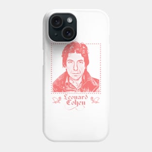 Leonard Cohen /// Retro Fan Artwork Phone Case