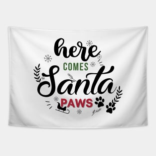 Here comes santa design Tapestry