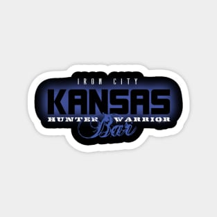 Kansas Bar Magnet