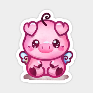 winged pig Magnet