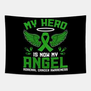 Adrenal Cancer Awareness My Hero Is Now My Angel Tapestry