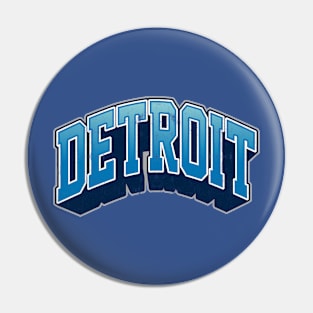 Detroit, Michigan Pin