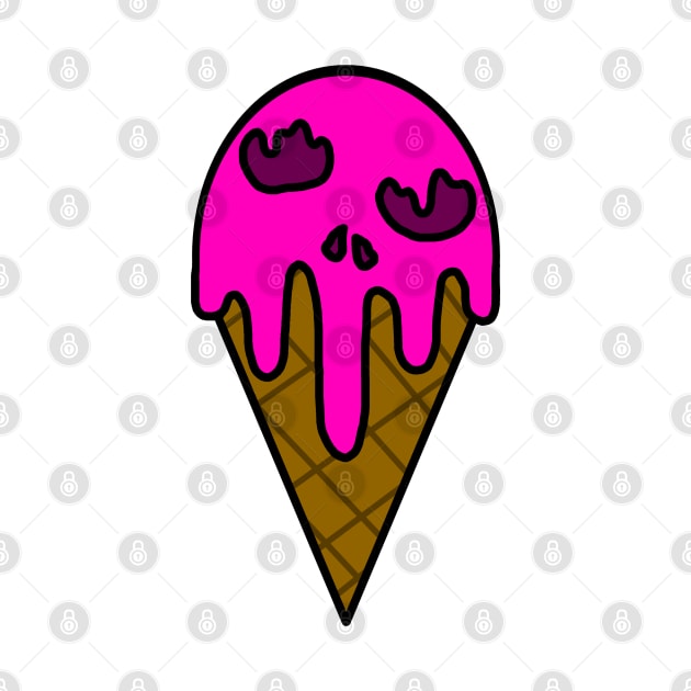 Ice Cream Monster by GiantAlienMonster