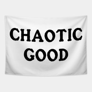 Chaotic Good (White) Tapestry