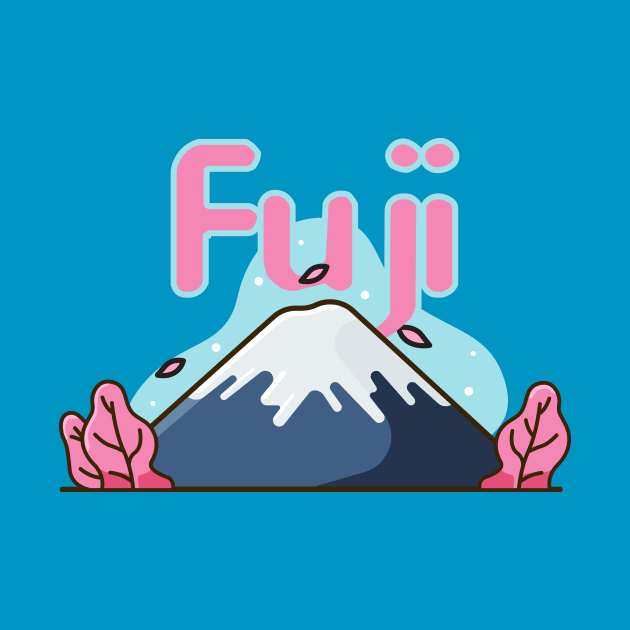 Fuji Mountain by Erone Merch