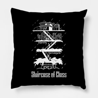 Staircase of Class (White version) Pillow