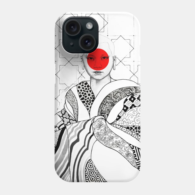 The Monk Phone Case by Luke Gray