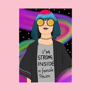 Womens day-Strong inside T-Shirt