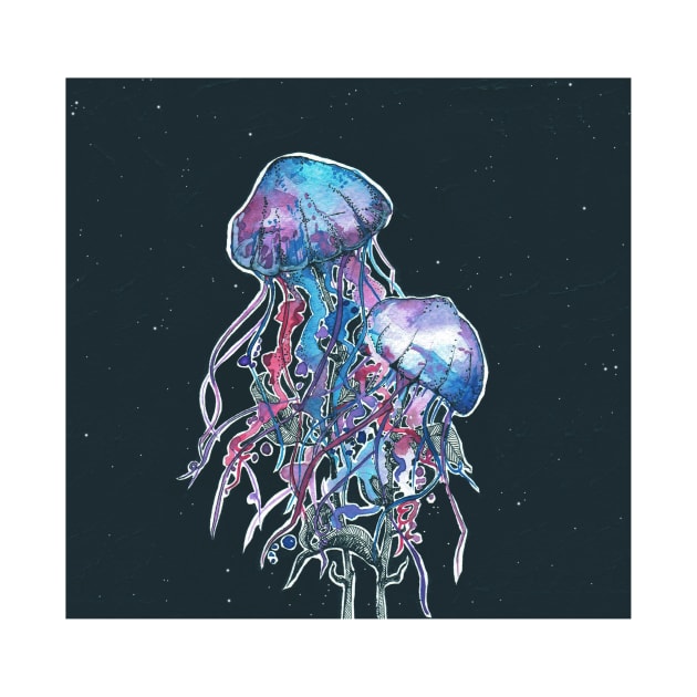 Space Jellyfish by awlameow