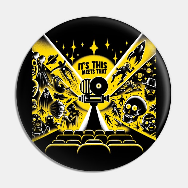 ITMT Goes to the Theater Pin by It's This Meets That