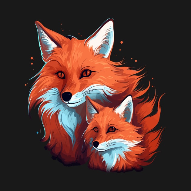 Red Fox Fathers Day by JH Mart